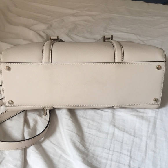 Kate Spade Nude Leather Tote/Shoulder Bag - Picture 3 of 8
